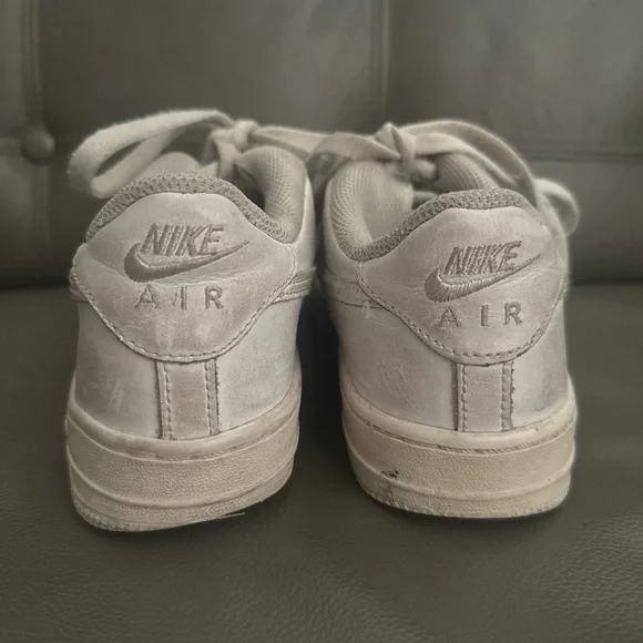 White Nike Air Force ones - Picture 2 of 4